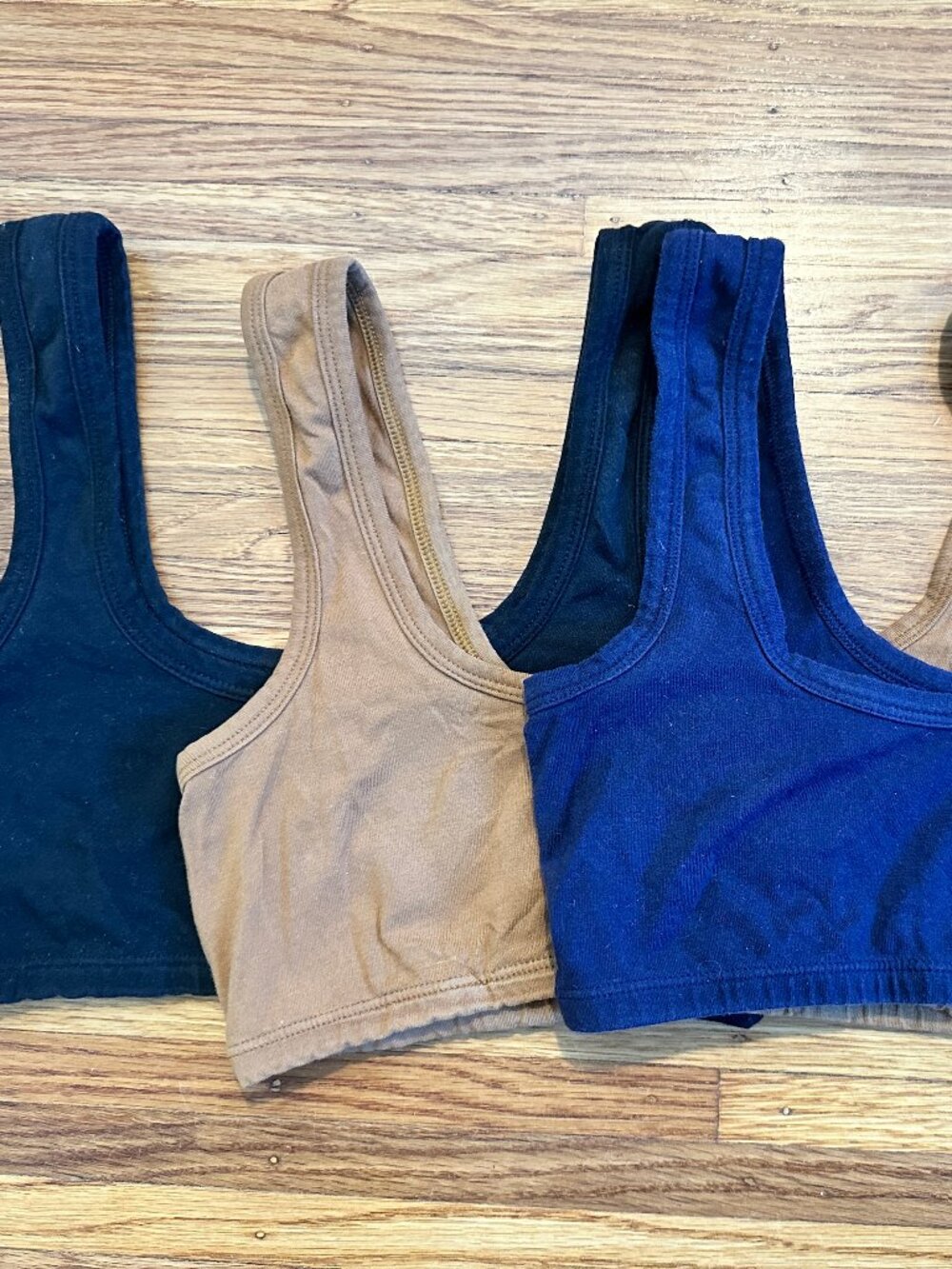 Arq Organic Cotton Wide Strap Bra Bundle L